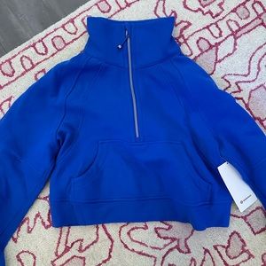 NWT lululemon funnel neck scuba xs/s